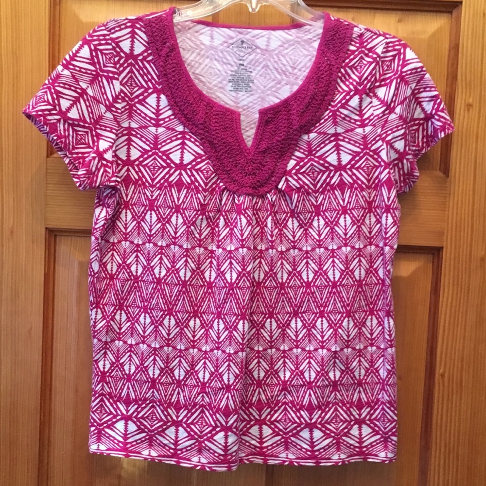 Pink St John’s Bay Tee